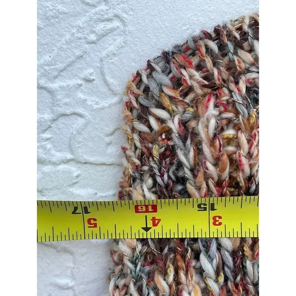 H&M Womens Long Sleeve Open Front Cardigan Sweater Multicolor Sz M - Picture 6 of 13